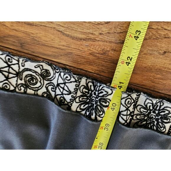 David Meister Vintage Evening Cocktail Dress Women’s Size 10 Lace Trim - Picture 12 of 13